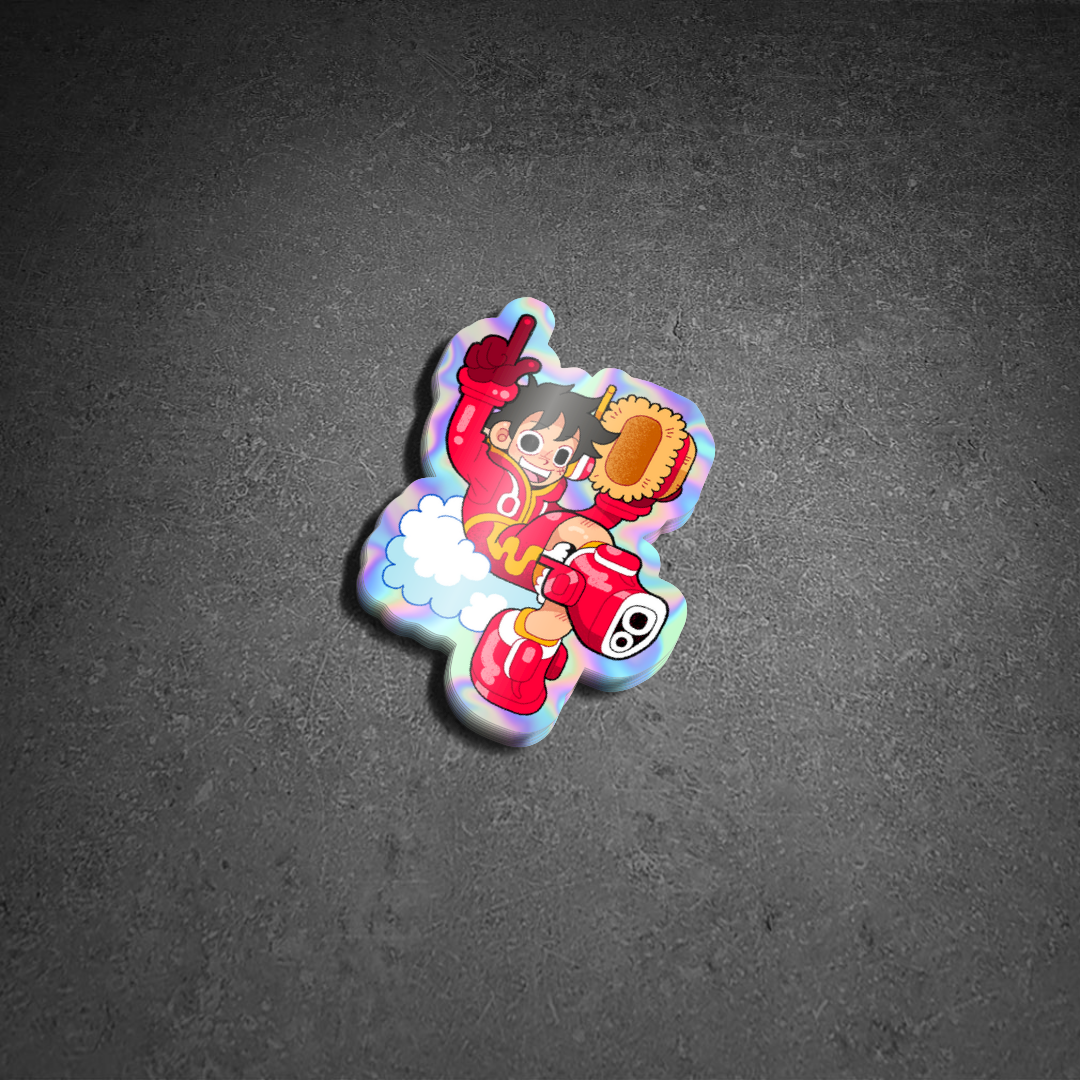 Egg Holographic Sticker