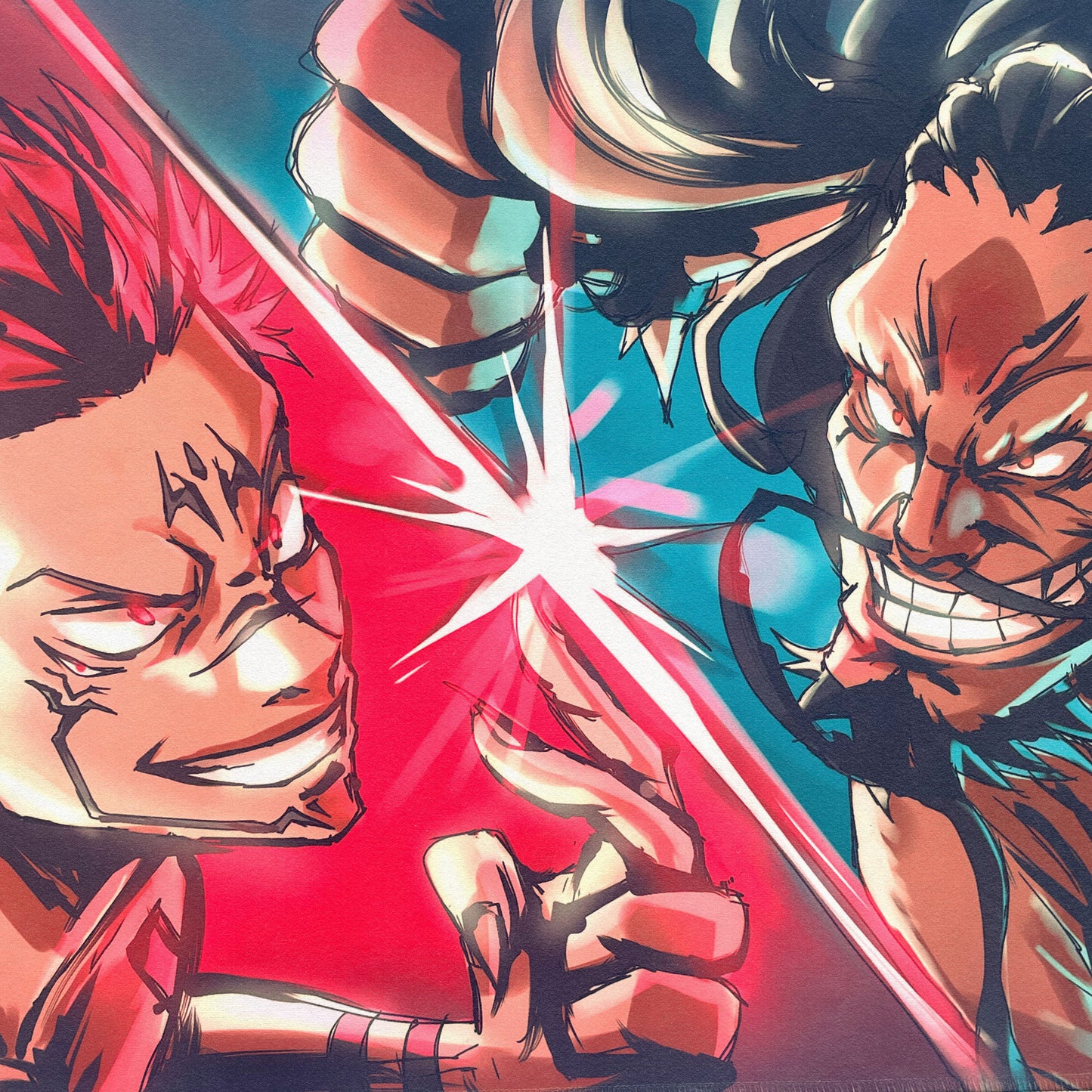 Curse vs Beast Playmat