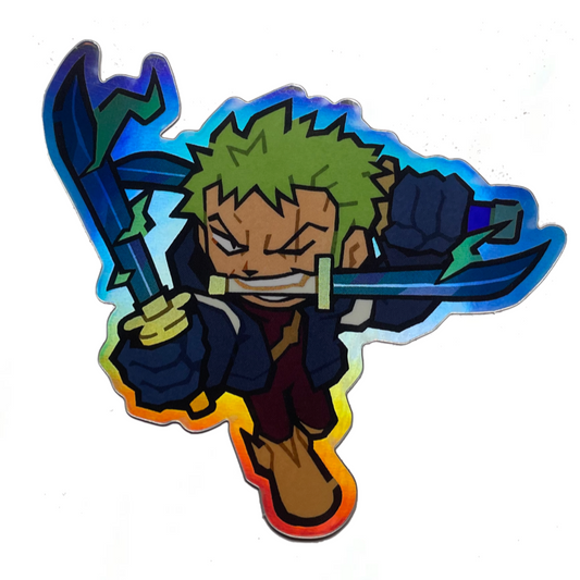 Mosshead Holographic Sticker