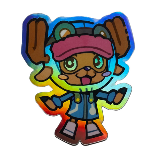 Doctor Holographic Sticker