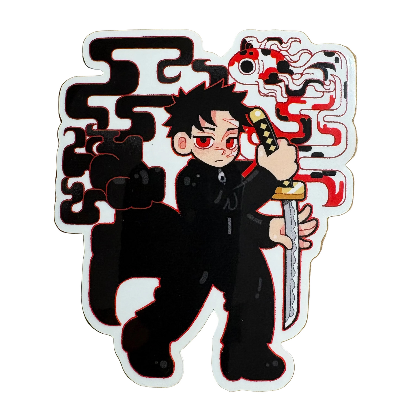 Bachi Vinyl Sticker