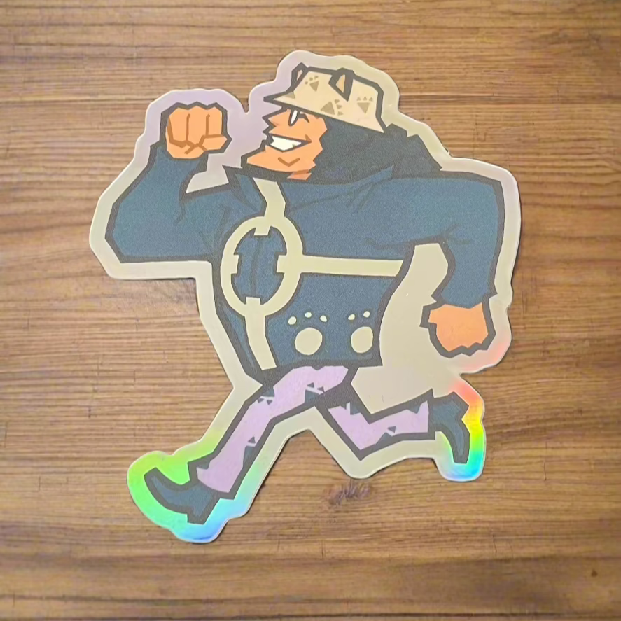 Bear Holographic Sticker