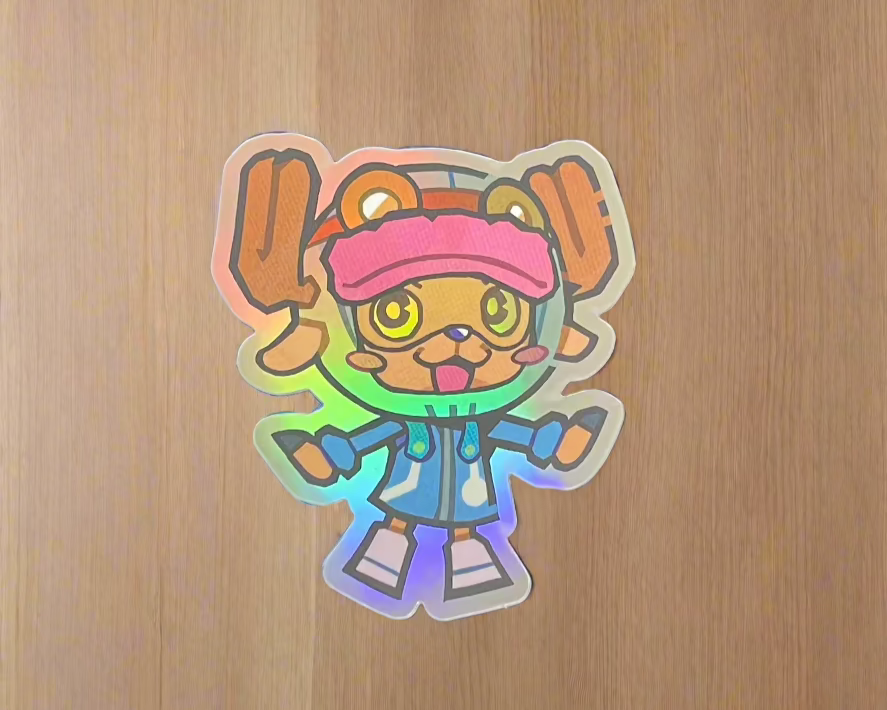 Doctor Holographic Sticker