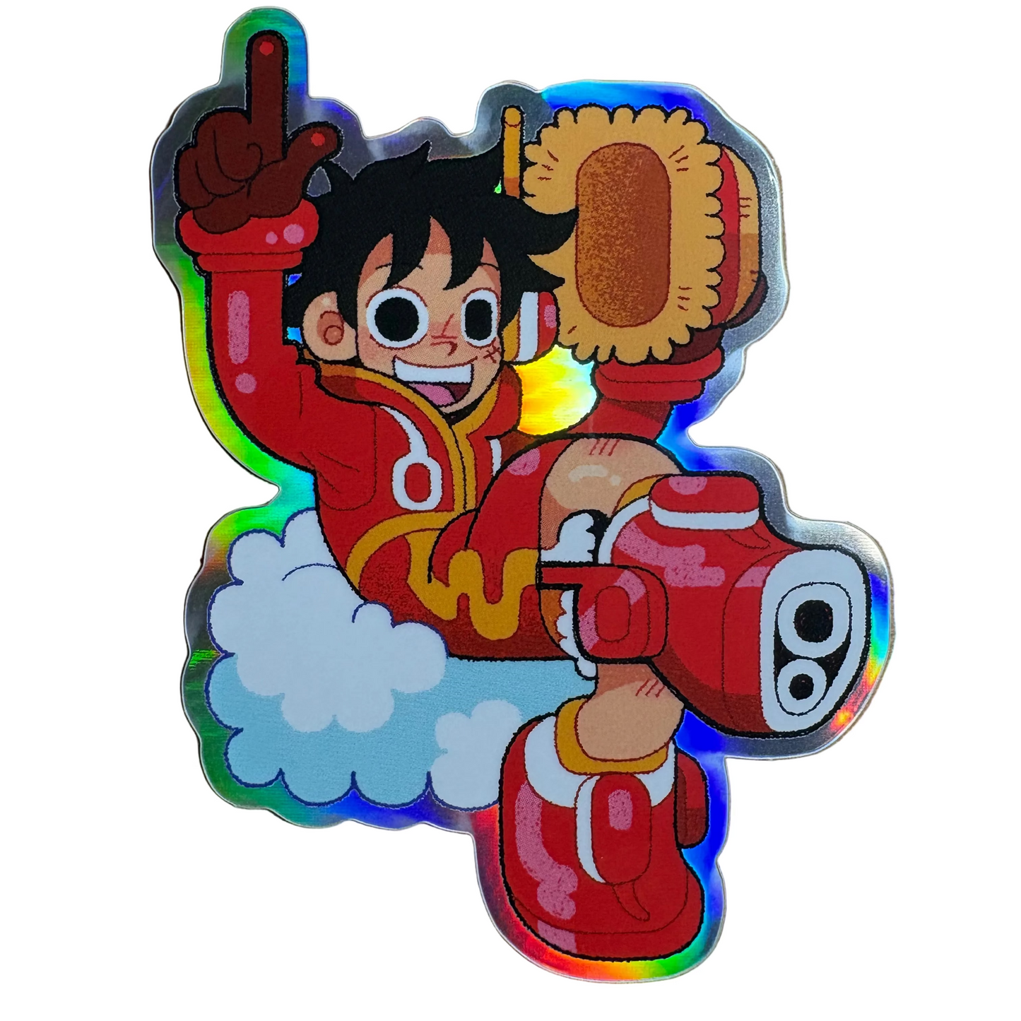 Egg Holographic Sticker
