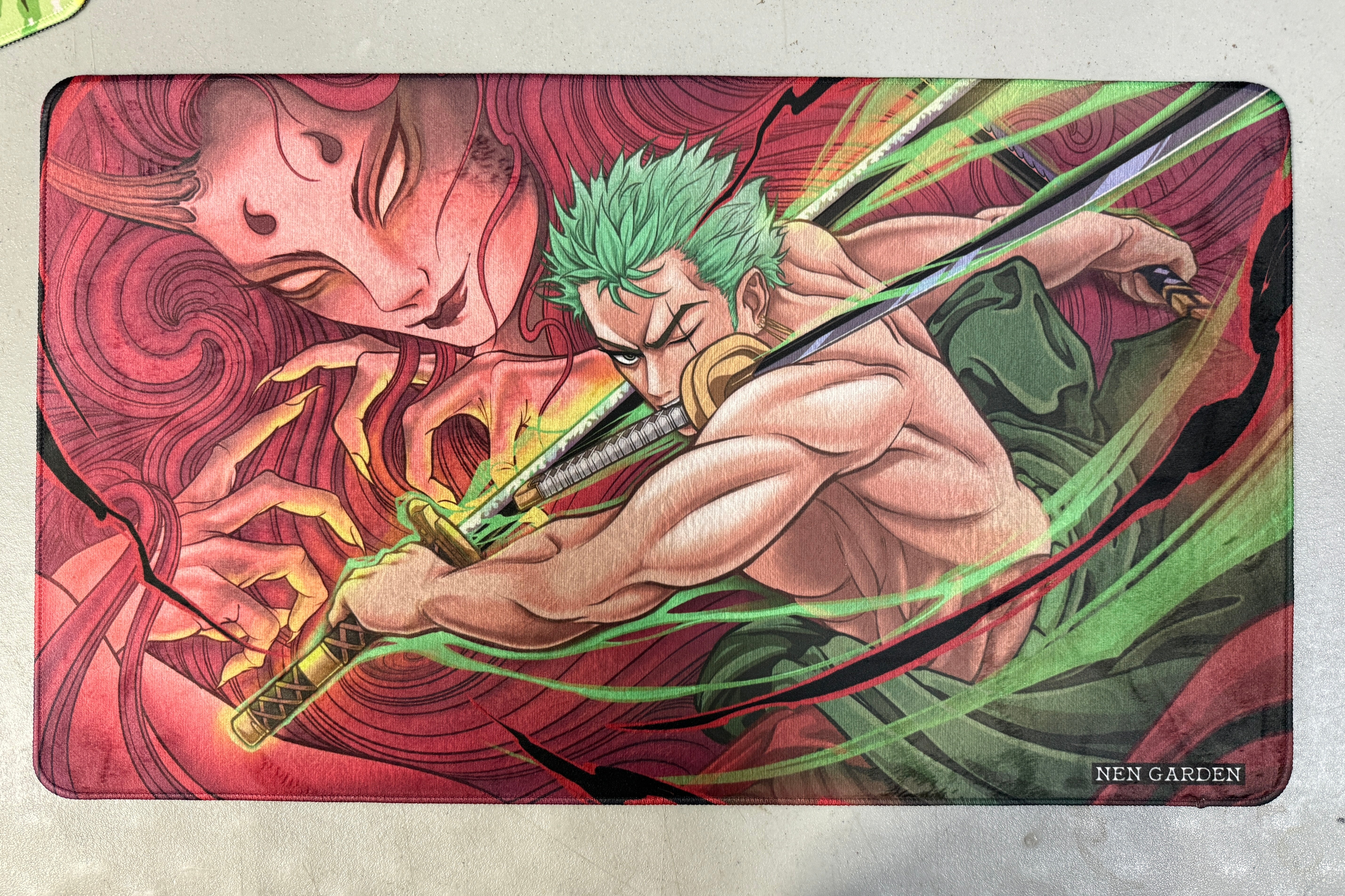 Green Fury Playmat – Nen Garden