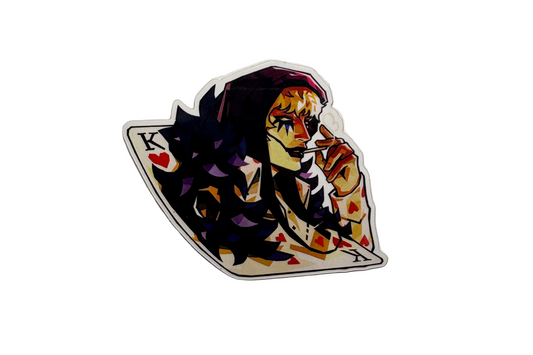 King of Hearts Vinyl Sticker