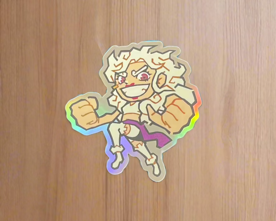 Sun Goddess Holographic Sticker