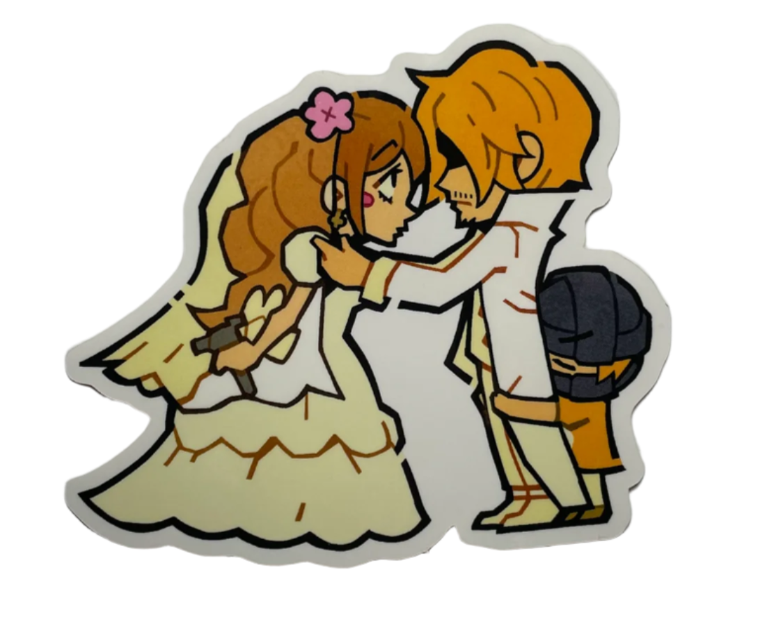 Kiss the Cook Vinyl Sticker