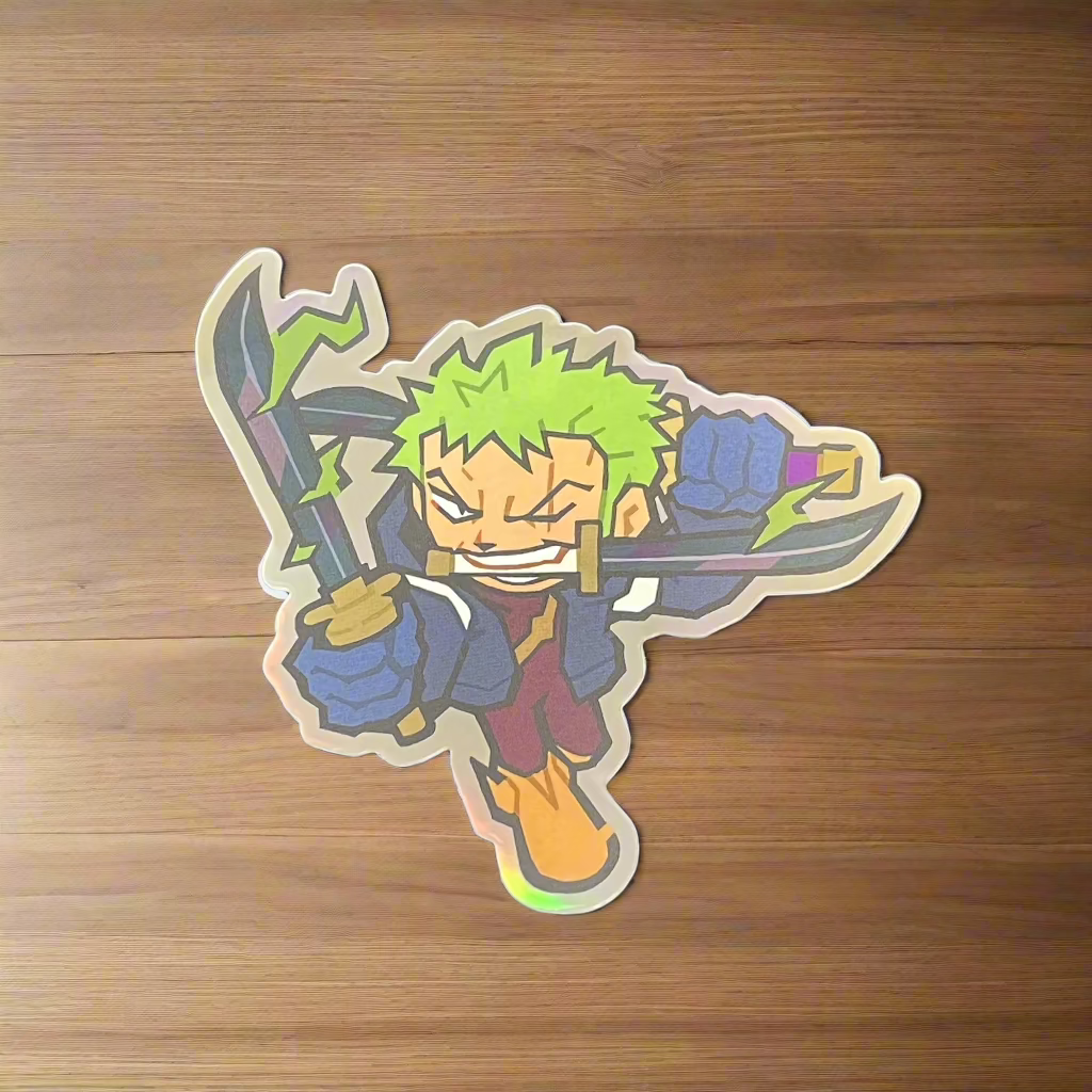 Mosshead Holographic Sticker