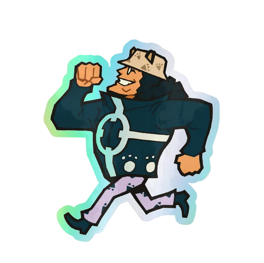 Bear Holographic Sticker