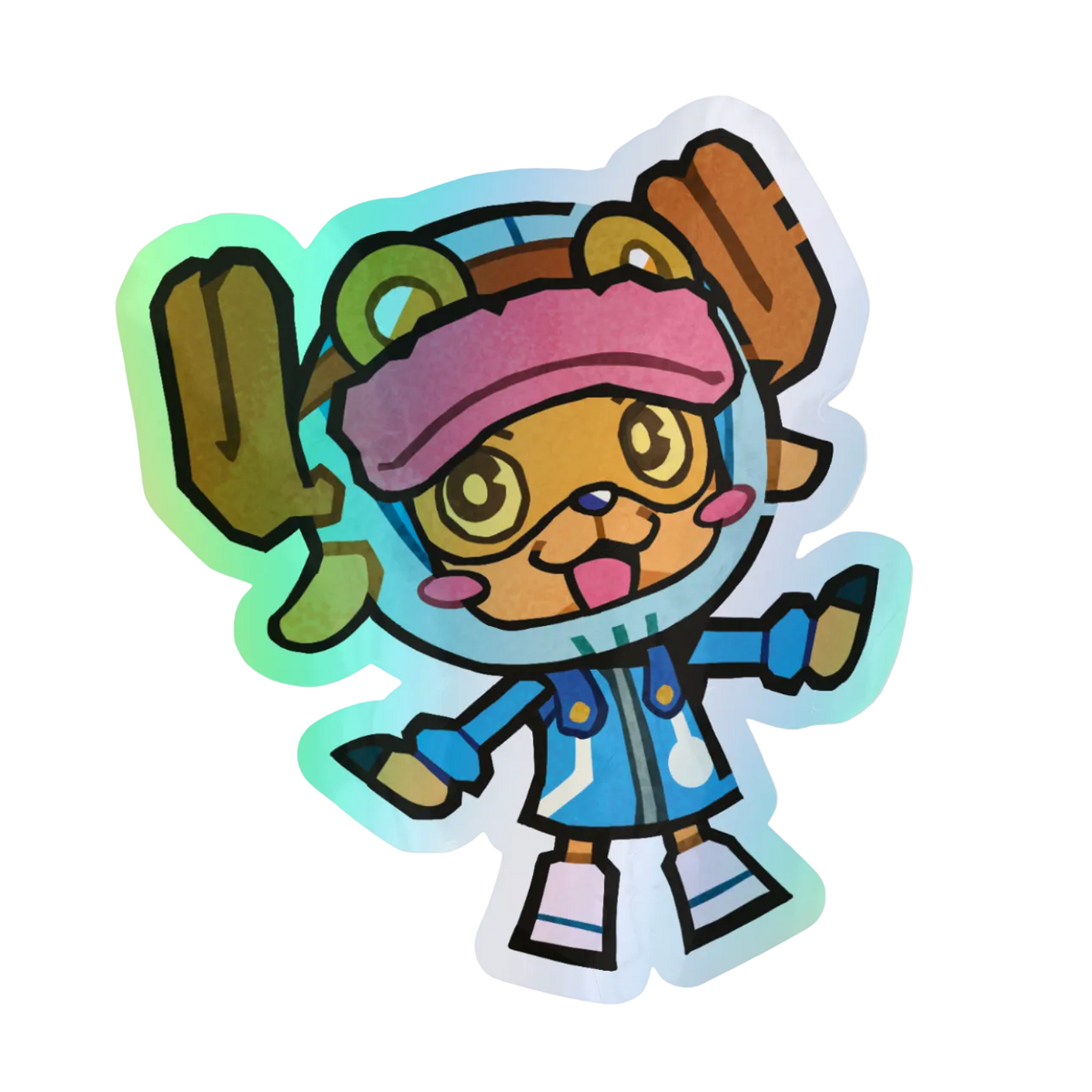 Doctor Holographic Sticker