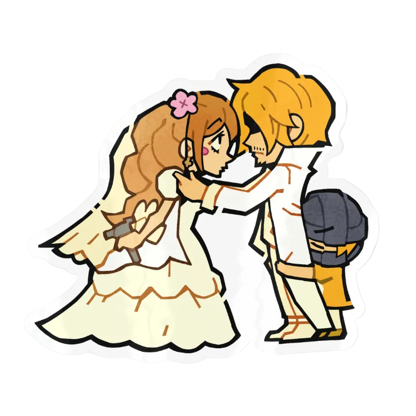 Kiss the Chef Vinyl Sticker