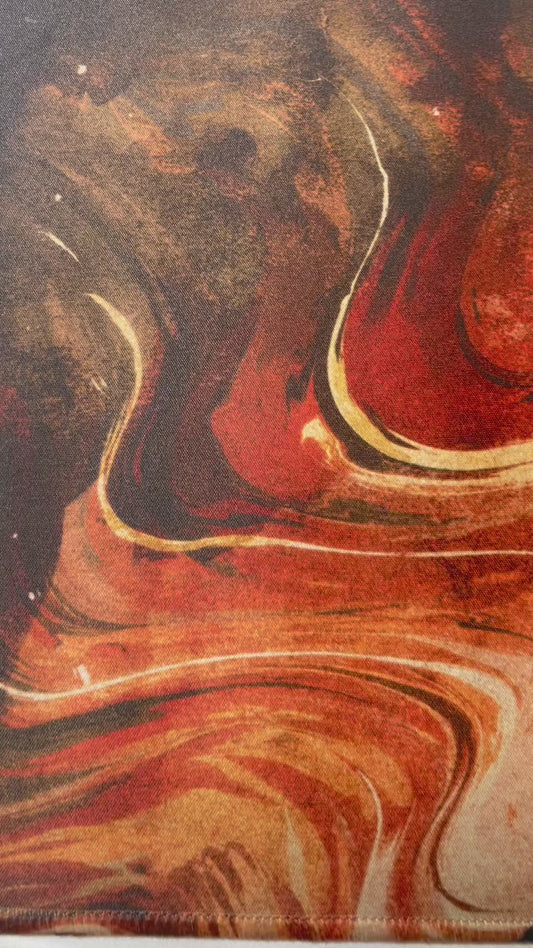 Red-Haired Desk Mat